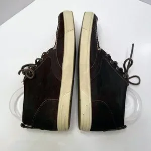 Peter Millar Dark Brown/Bison Leather Lace Up Midtown Chukka Sneaker size 13w Peter Millar | Shoes | Peter Millar Dark Brownbison Leather  main image 3